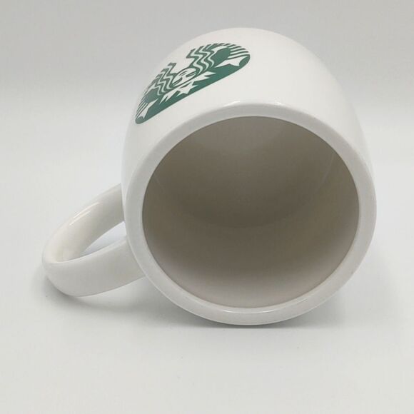 Starbucks Mug 2011 - White with Green Siren Logo - Picture 7 of 8
